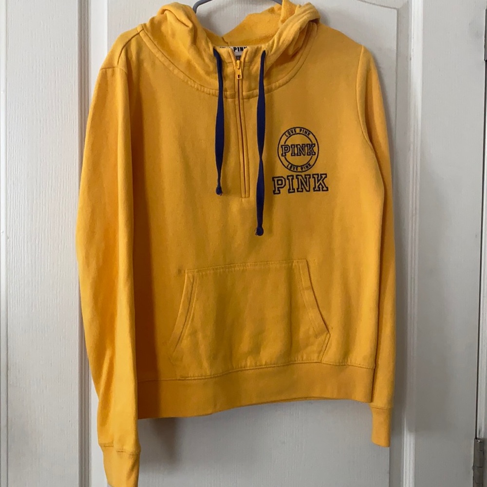 Victoria’s Secret Pink Blue and Gold Jacket